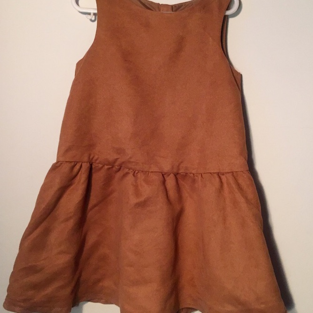 Suede dress